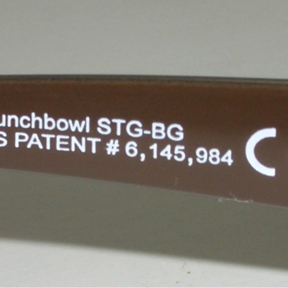 Maui Jim 219-01 Brown Rectangular Sunglasses - Picture 9 of 14